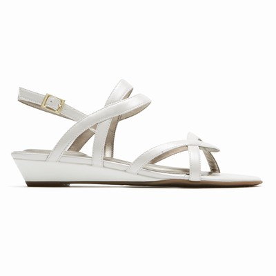 Rockport Total Motion Zandra Slingback Sandalen Damen Weiß ETH-203615